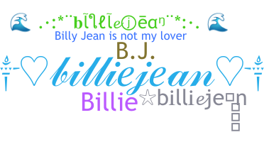 ニックネーム - Billiejean