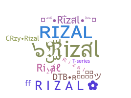 ニックネーム - Rizal
