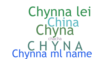 ニックネーム - Chynna