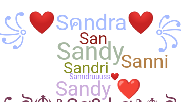 ニックネーム - Sandra