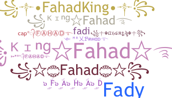ニックネーム - Fahad