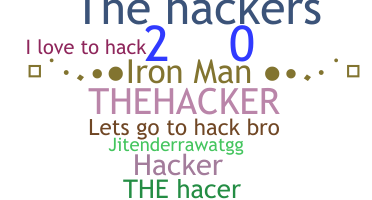 ニックネーム - TheHacker