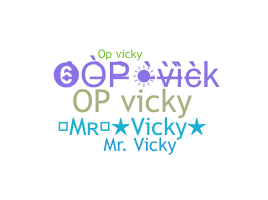 ニックネーム - OPVICKY