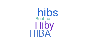 ニックネーム - Hiba
