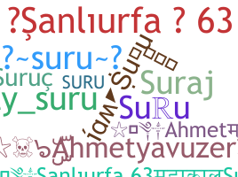ニックネーム - Suru