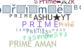 ニックネーム - Prime