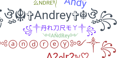 ニックネーム - Andrey