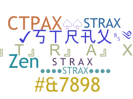 ニックネーム - Strax