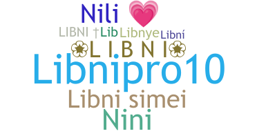 ニックネーム - Libni