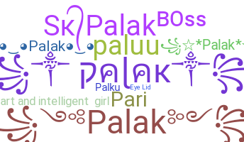 ニックネーム - Palak