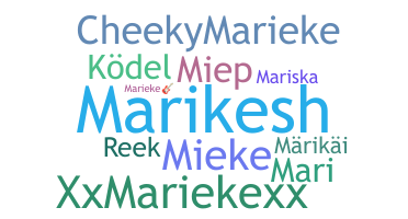 ニックネーム - Marieke