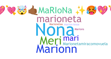 ニックネーム - Mariona
