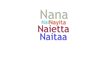 ニックネーム - Naia