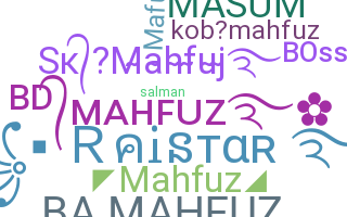 ニックネーム - Mahfuz