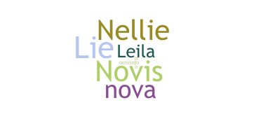 ニックネーム - Novalie