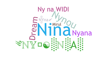 ニックネーム - Nyna