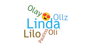 ニックネーム - Olinda