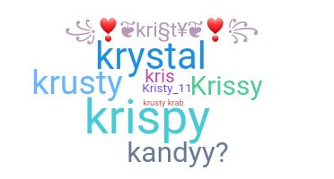 ニックネーム - Kristy
