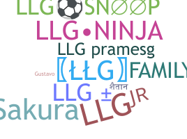 ニックネーム - LLG