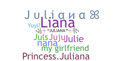 ニックネーム - Juliana