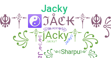 ニックネーム - Jacky