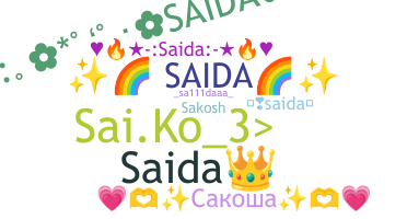 ニックネーム - Saida