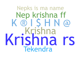 ニックネーム - Nepkrishna