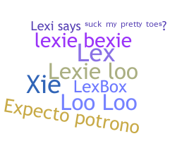 ニックネーム - Lexie