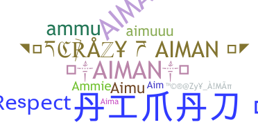 ニックネーム - Aiman