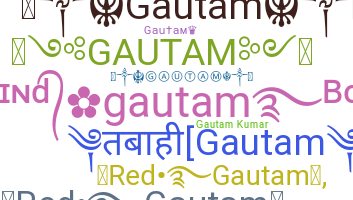 ニックネーム - Gautam