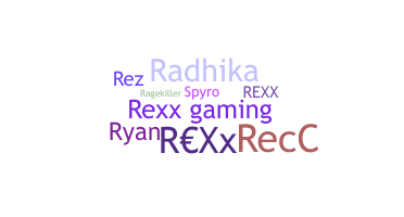 ニックネーム - Rexx