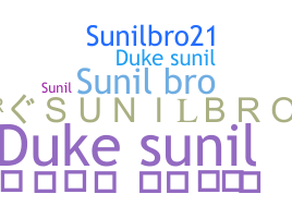 ニックネーム - Sunilbro