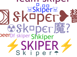 ニックネーム - Skiper