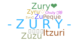 ニックネーム - Zury