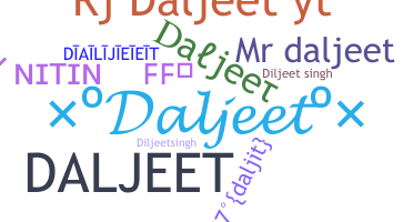 ニックネーム - Daljeet