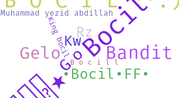 ニックネーム - Bocill
