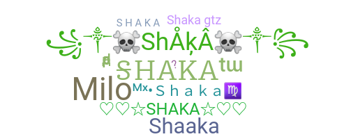 ニックネーム - Shaka