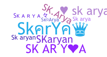 ニックネーム - SkarYa