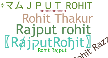 ニックネーム - RajputRohit