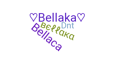 ニックネーム - bellaka