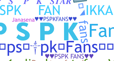 ニックネーム - Pspkfans