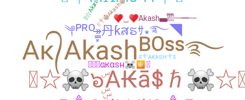 ニックネーム - Akash