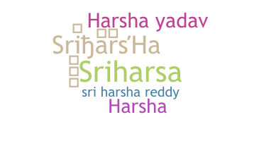 ニックネーム - Sriharsha