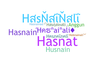 ニックネーム - Hasnainali
