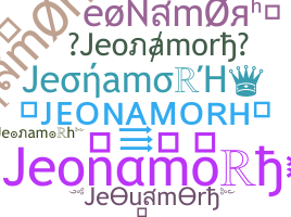 ニックネーム - Jeonamorh