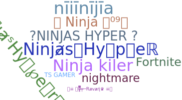 ニックネーム - NinjasHyper