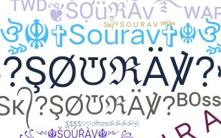 ニックネーム - Sourav