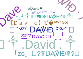 ニックネーム - David