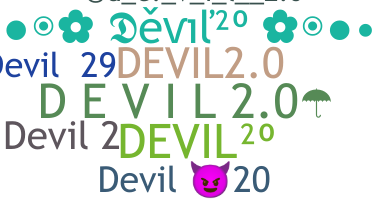 ニックネーム - Devil20