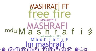 ニックネーム - Mashrafi